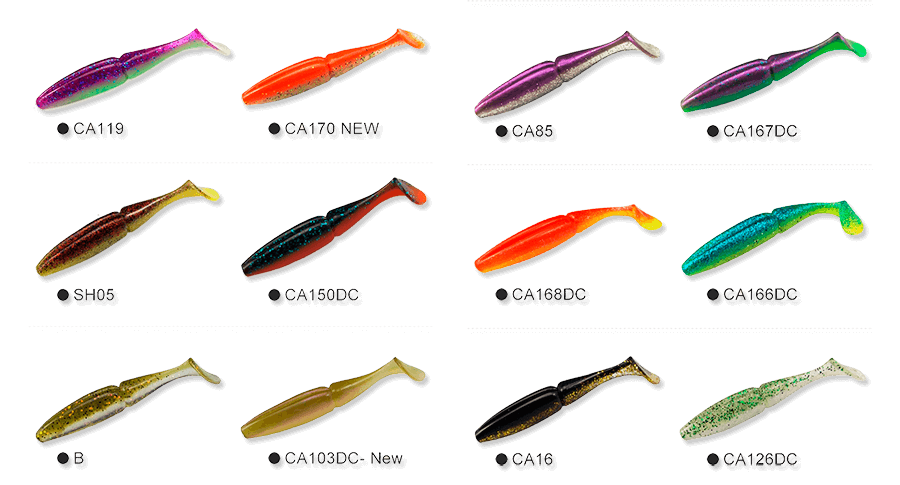 Копия Sawamura One Up Shad цвета