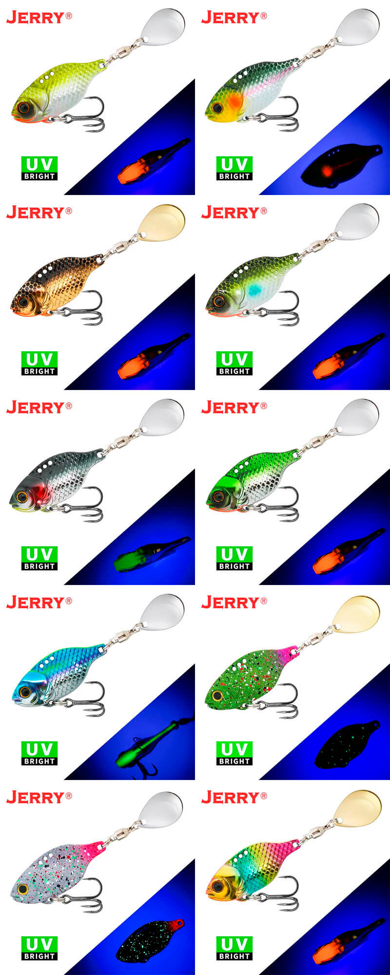 Тейл-спиннер Jerry Dory расцветки 2024