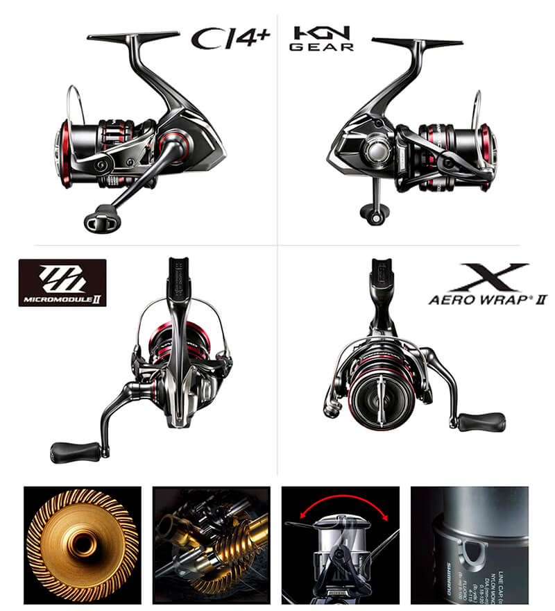 Катушка SHIMANO VANFORD 2020 виды катушки