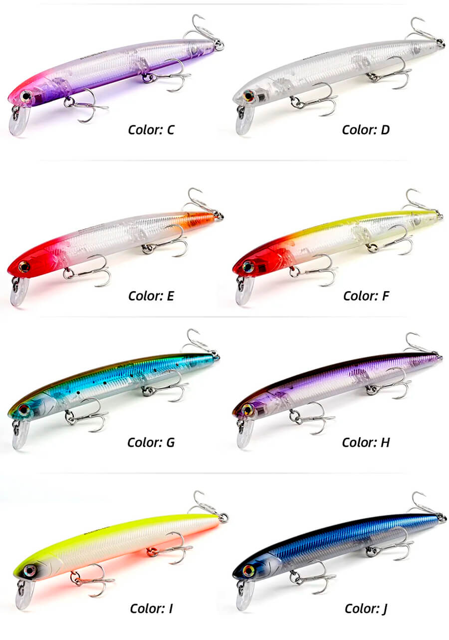 Копия HMKL K-0 WAKE MINNOW 115 расцветки 2
