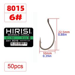 Крючки Hirisi артикул 8015