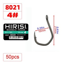 Крючки Hirisi артикул 8021